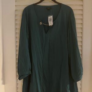 Teal Women's Top from Torrid size 3x